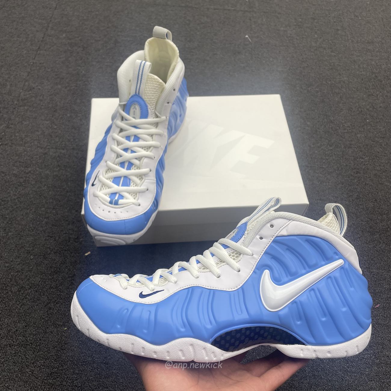 Nike Air Foamposite Pro University Blue 624041 411 (2) - www.newkick.vip Nike Air Foamposite Pro University Blue 624041 411 (2) - www.newkick.vip