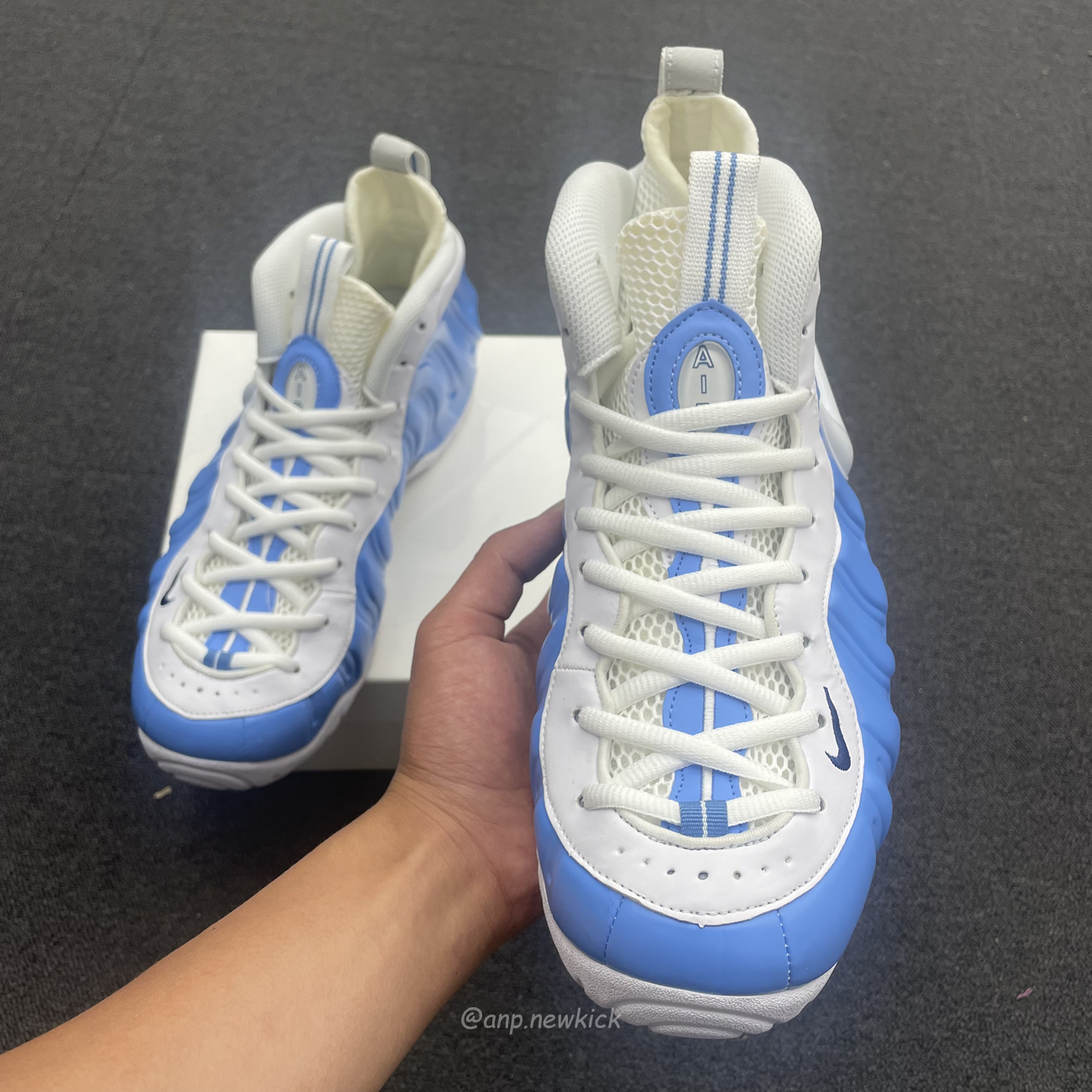 Nike Air Foamposite Pro University Blue 624041 411 (5) - www.newkick.vip