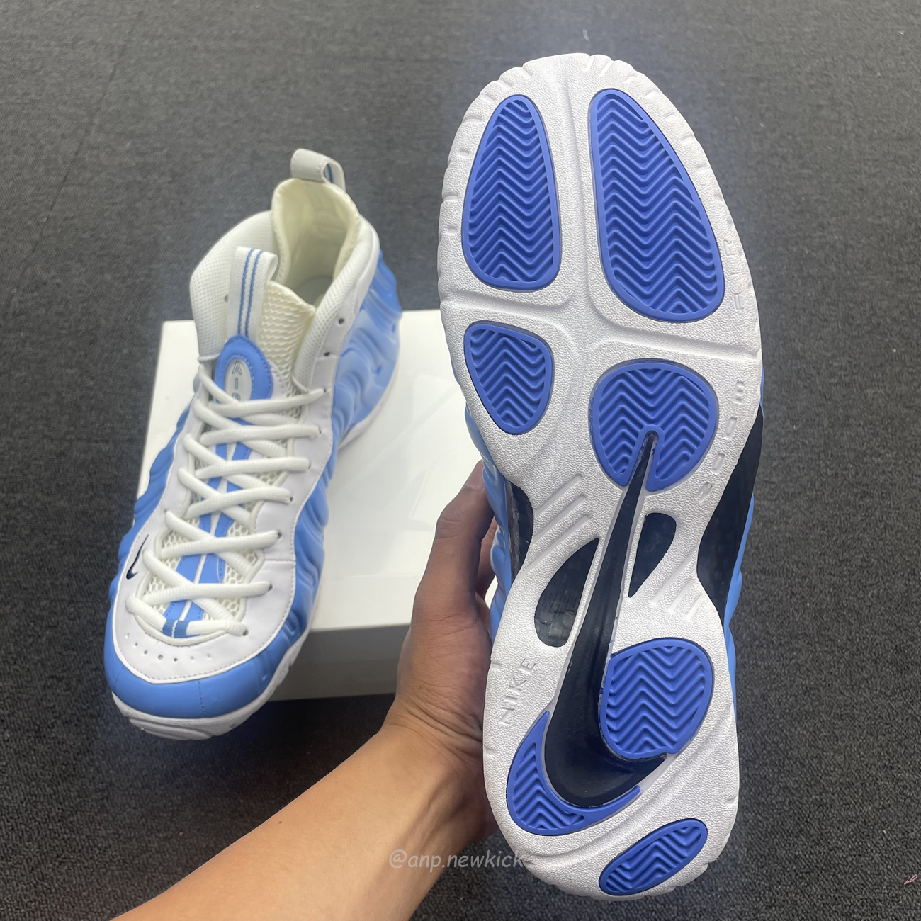 Nike Air Foamposite Pro University Blue 624041 411 (6) - www.newkick.vip