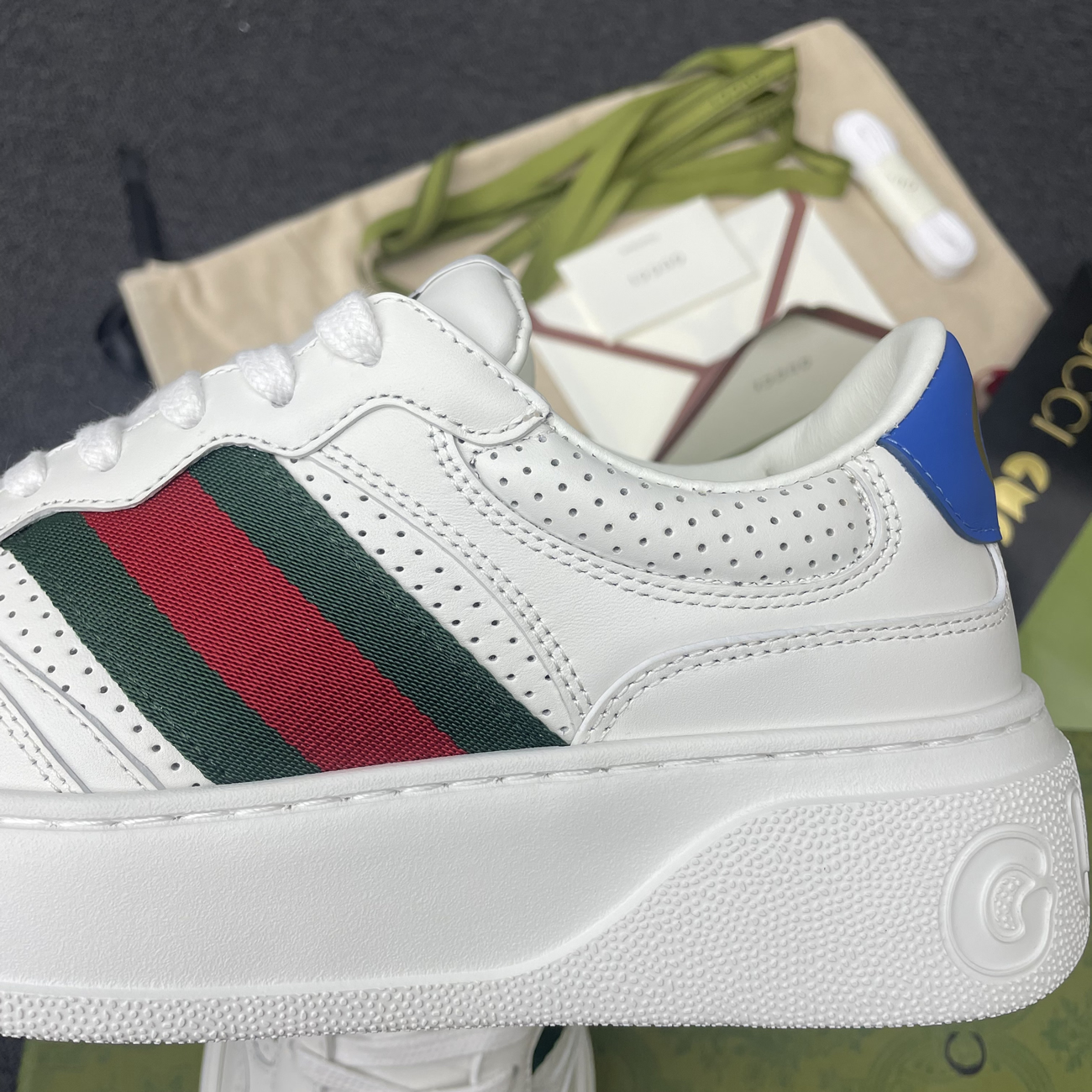 Gucci Gg Tennis Calf 669582 1xl10 1000 (15) - www.newkick.vip