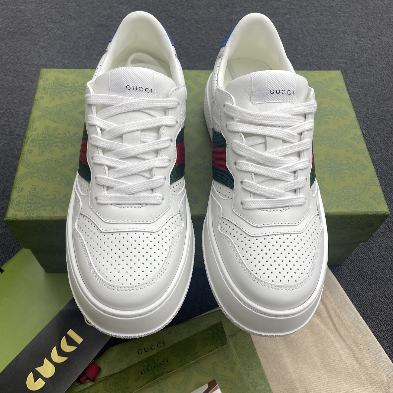 Gucci Gg Tennis Calf 669582 1xl10 1000 (16) - www.newkick.vip