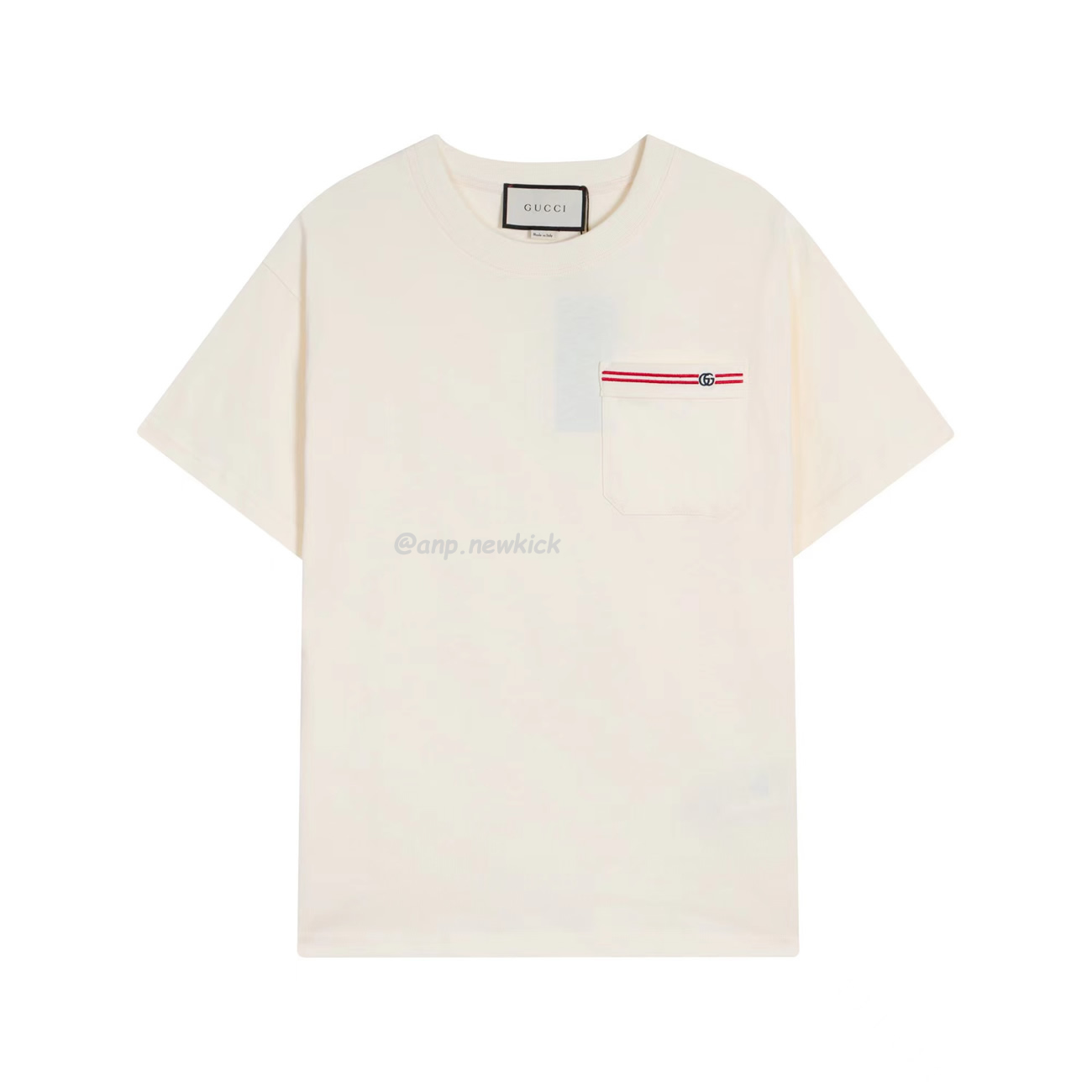 Gucci Xjdvi Emrboidery T Shirt White 673710 (1) - www.newkick.vip