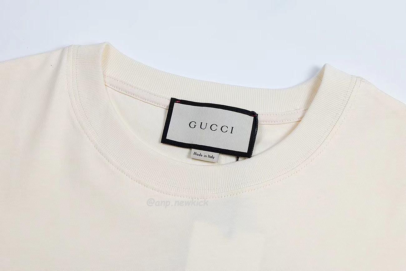 Gucci Xjdvi Emrboidery T Shirt White 673710 (7) - www.newkick.vip