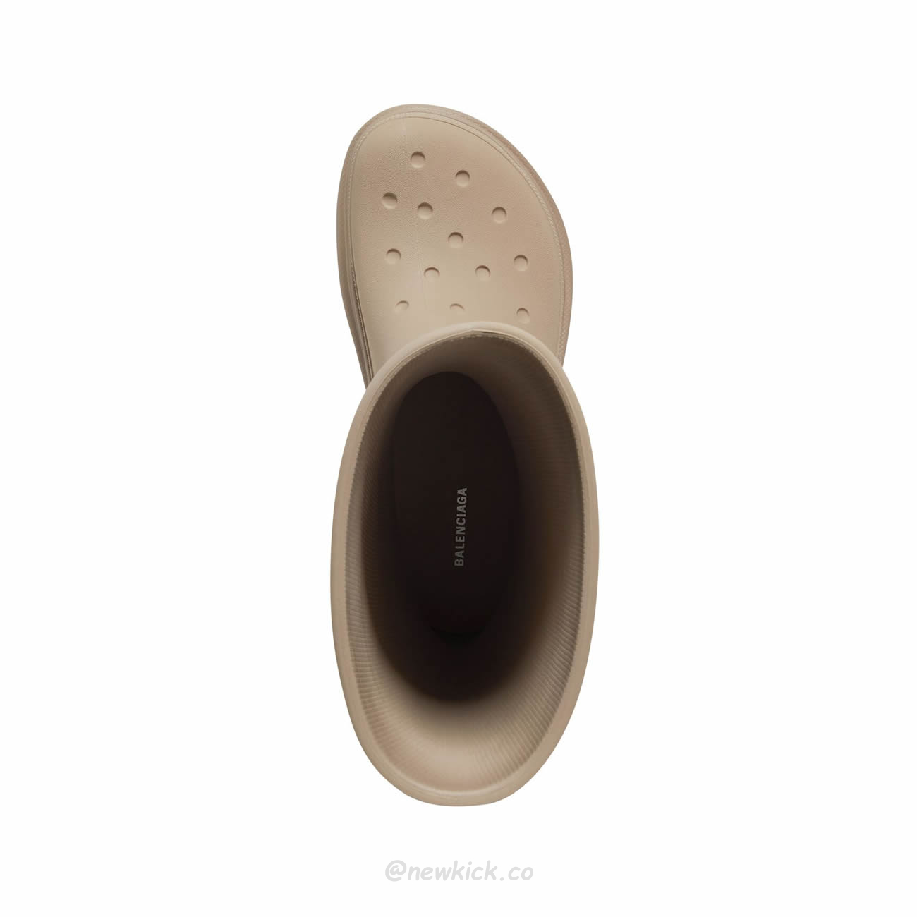 Balenciaga X Crocs Boot Black White Green Bright Pink Beige Rubber 677388w1s8e1000 (35) - www.newkick.vip