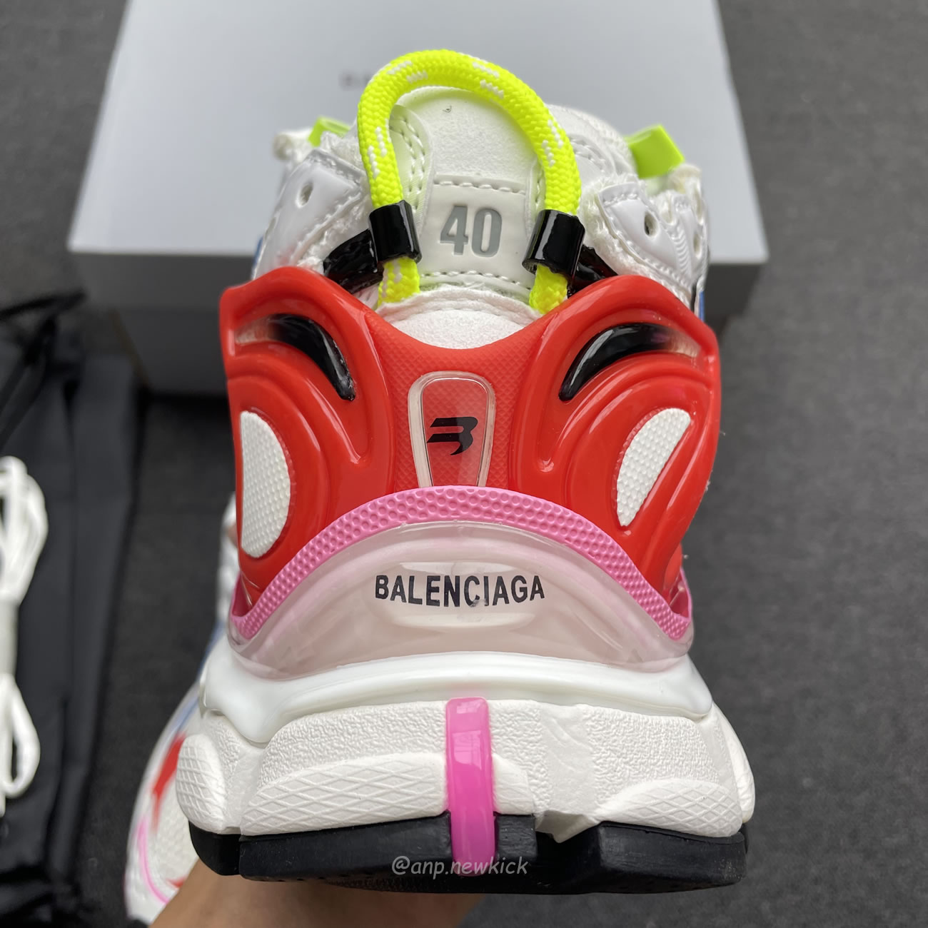 Balenciaga Multicolor Mesh Rubber White 677403 W3rb6 9645 (2) - www.newkick.vip