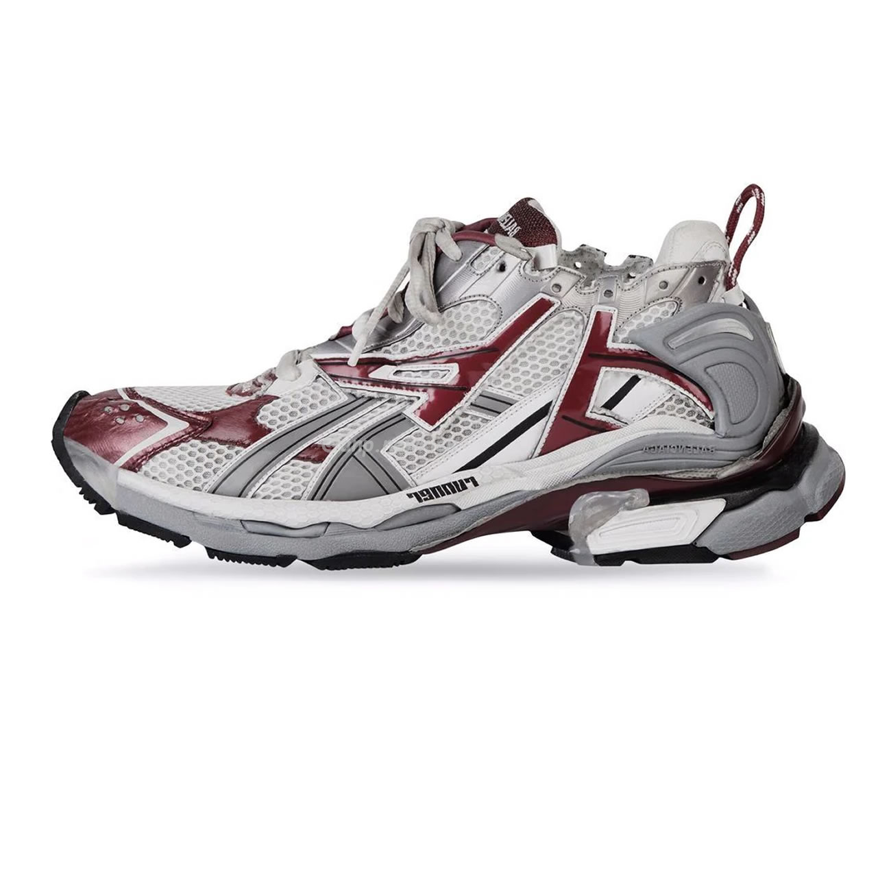 Balenciaga Runner Burgundy 677403w3rb3 (1) - www.newkick.vip