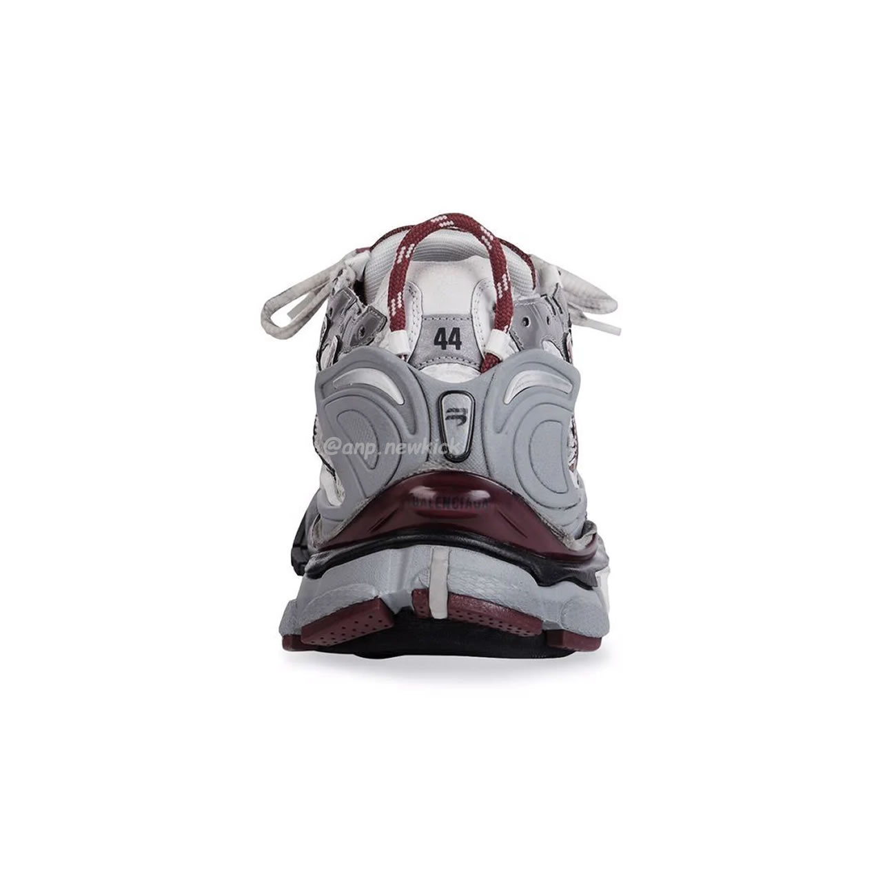 Balenciaga Runner Burgundy 677403w3rb3 (2) - www.newkick.vip