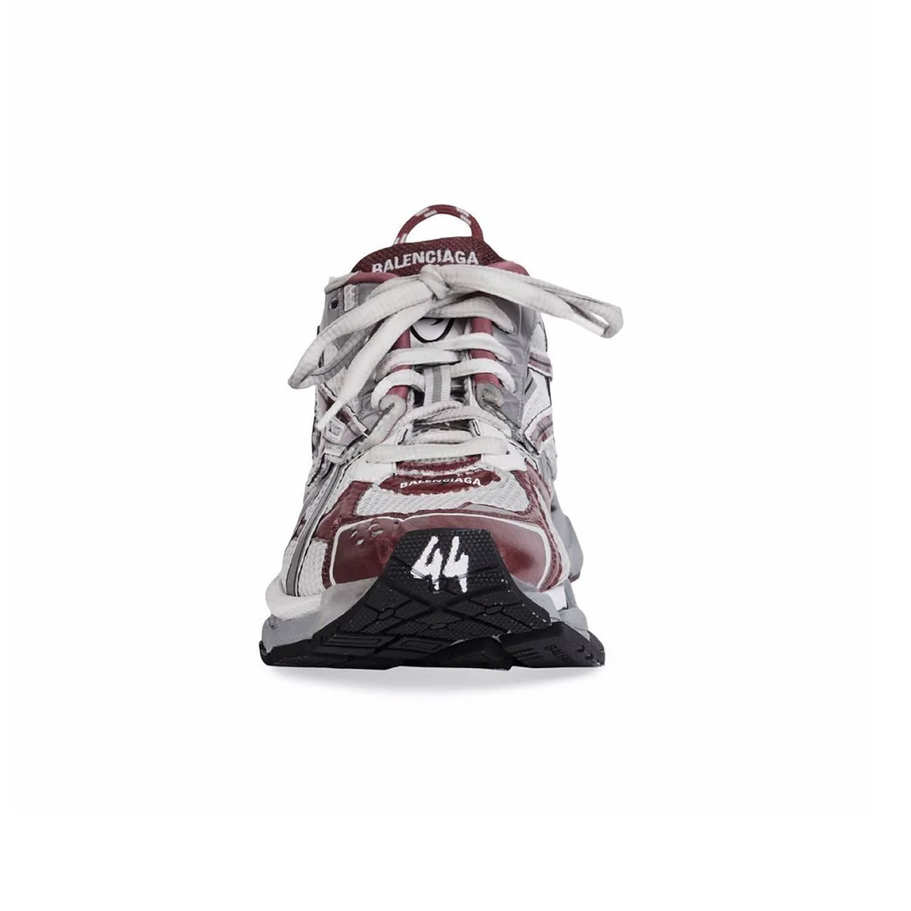 Balenciaga Runner Burgundy 677403w3rb3 (4) - www.newkick.vip