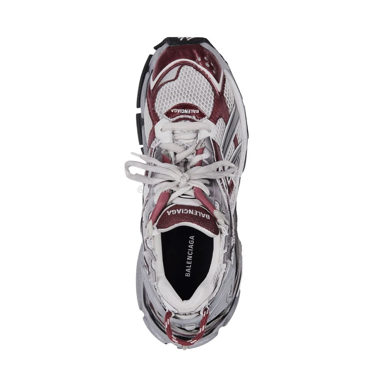 Balenciaga Runner Burgundy 677403w3rb3 (5) - www.newkick.vip