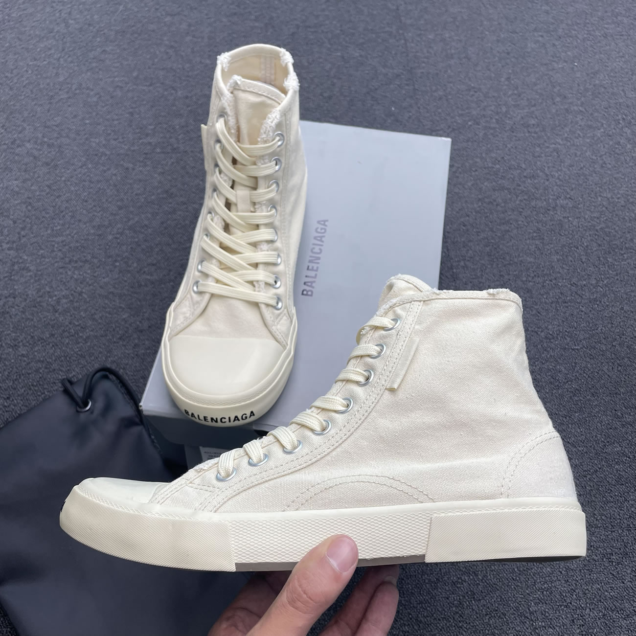 Balenciaga Paris High Top Black 688752w3rc11090 (28) - www.newkick.vip