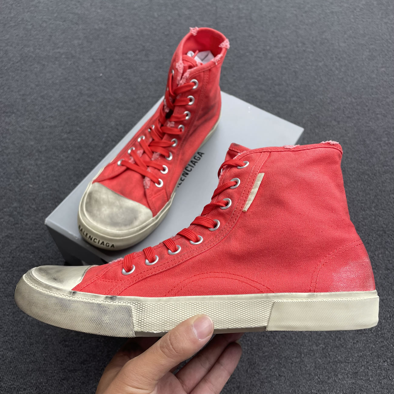 Balenciaga Paris High Top Black 688752w3rc11090 (14) - www.newkick.vip