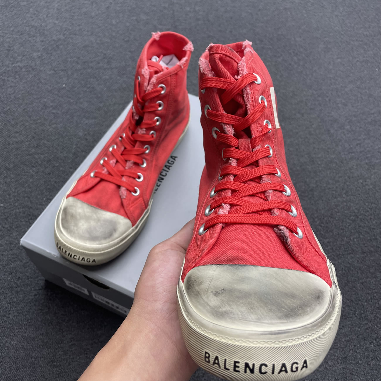 Balenciaga Paris High Top Black 688752w3rc11090 (16) - www.newkick.vip