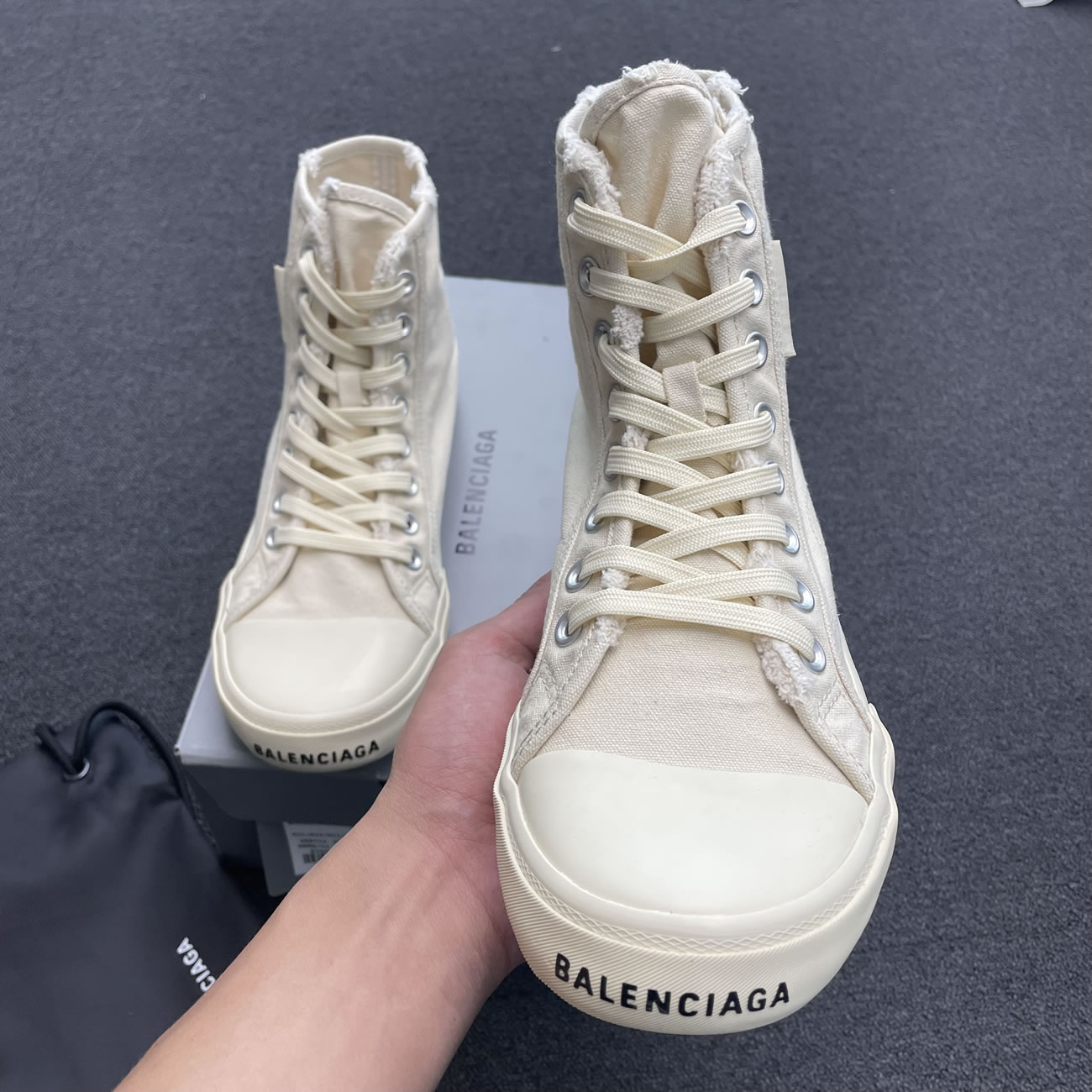 Balenciaga Paris High Top Black 688752w3rc11090 (33) - www.newkick.vip