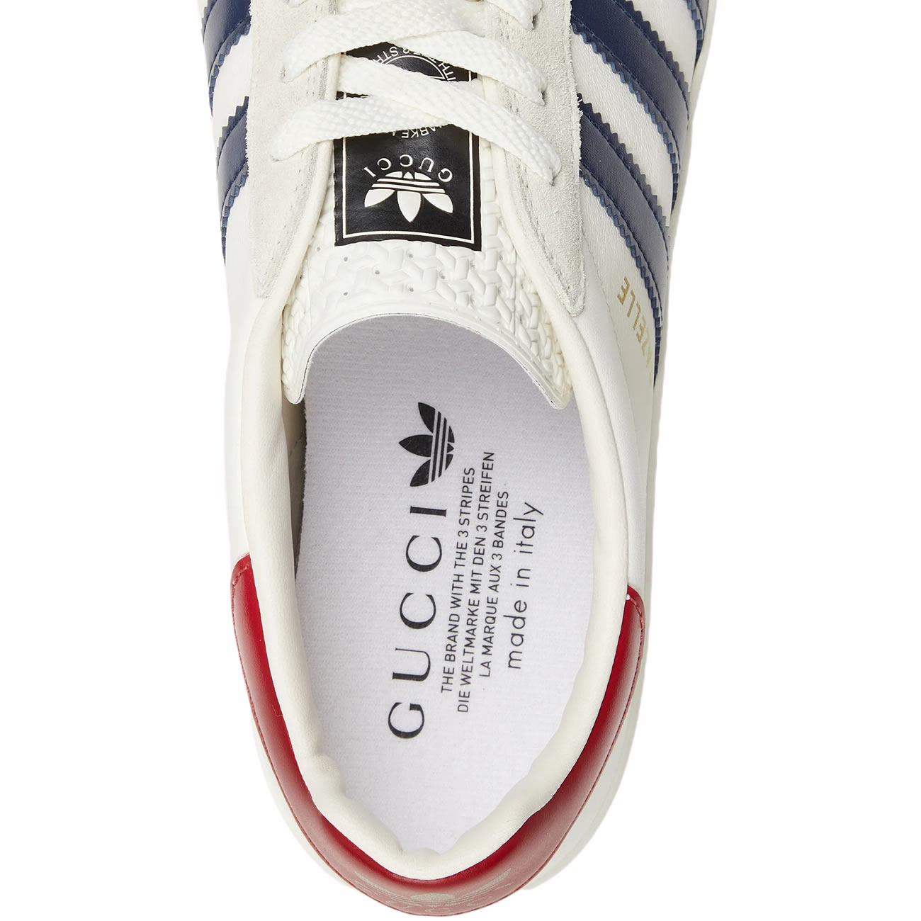 Adidas X Gucci Gazelle White 707847utt109060 (3) - www.newkick.vip Adidas X Gucci Gazelle White 707847utt109060 (3) - www.newkick.vip