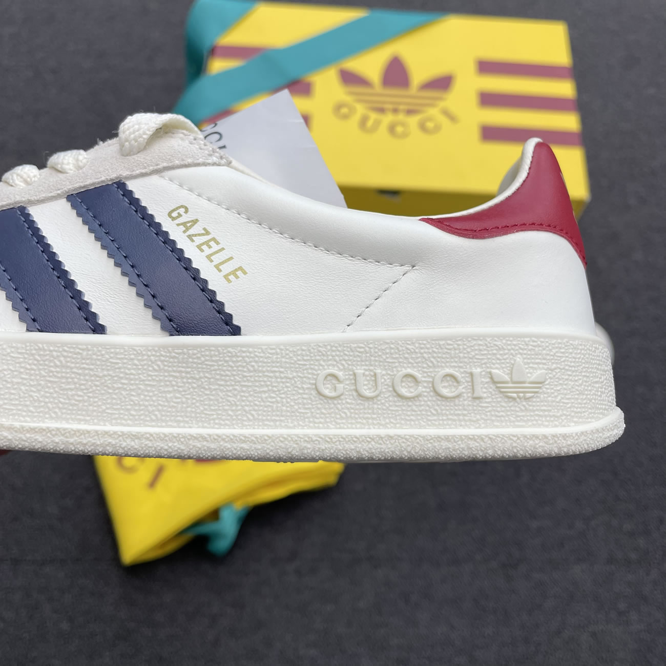 Adidas X Gucci Gazelle White 707847utt109060 (8) - www.newkick.vip Adidas X Gucci Gazelle White 707847utt109060 (8) - www.newkick.vip