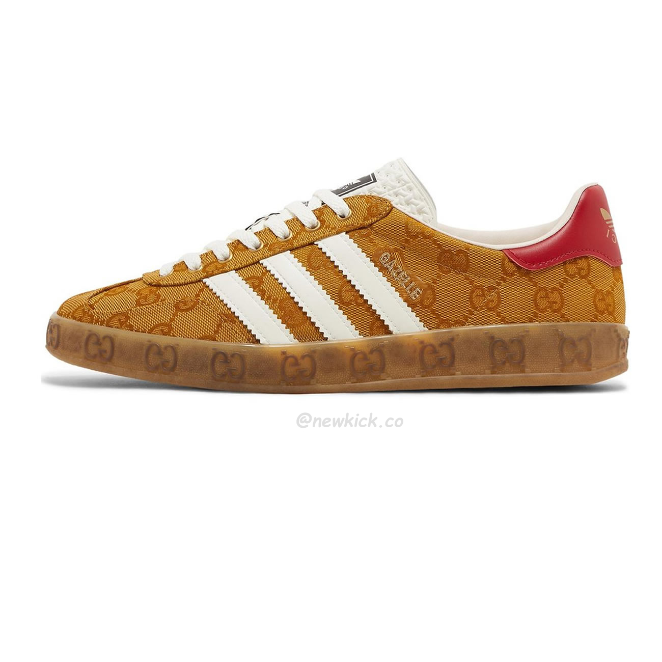 Adidas Gazelle Gucci Original Gg Beige Brown 707868 Uwv20 7162 (1) - www.newkick.vip