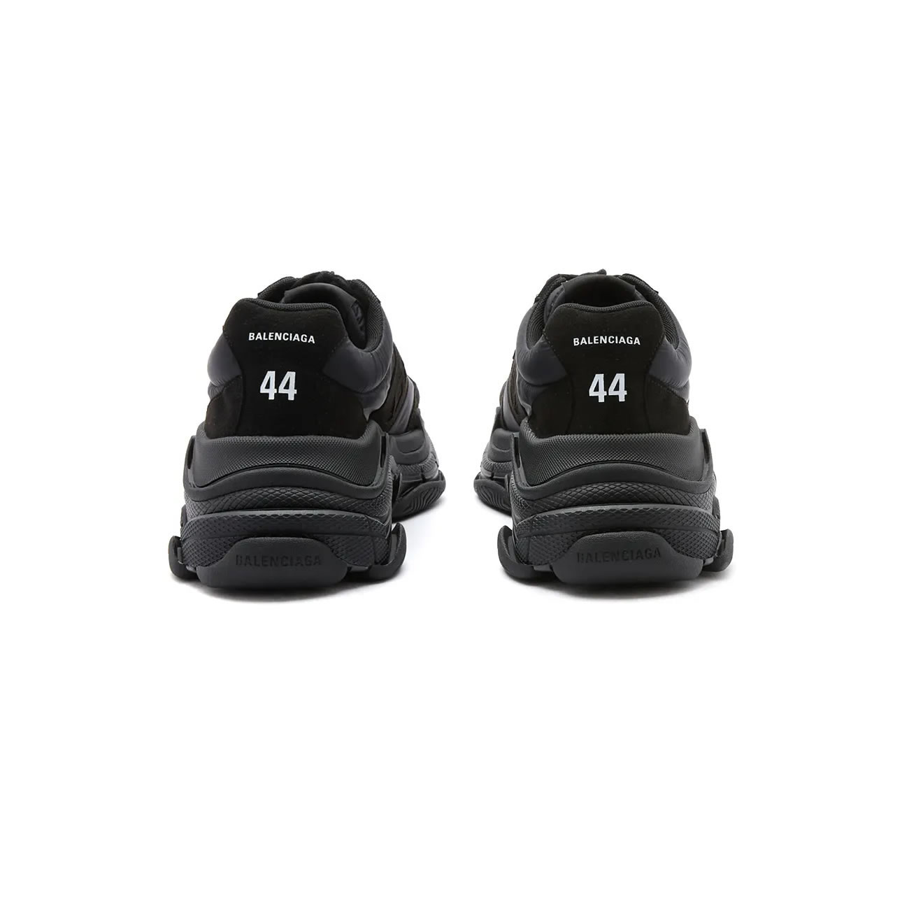 Balenciaga Triple S Nylon Black Bule 710157 W3cu1 1000 (5) - www.newkick.vip