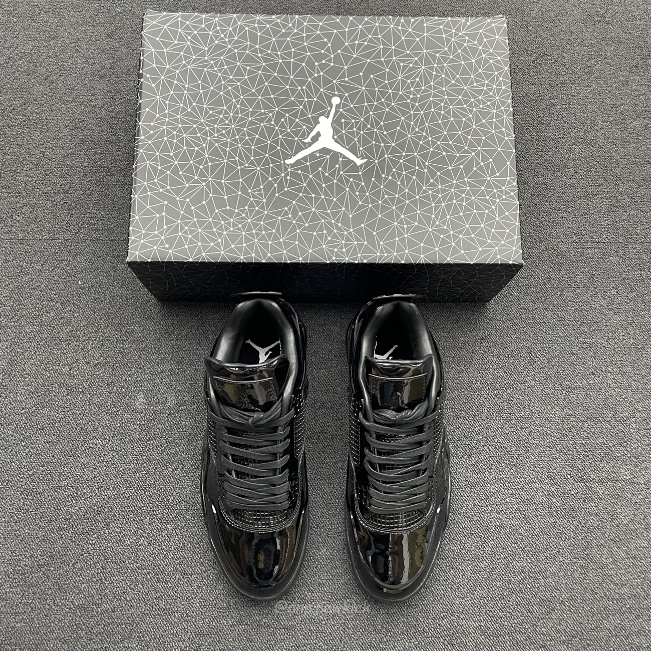 Air Jordan 4 Retro 11lab4 Black 719864 010 (7) - www.newkick.vip