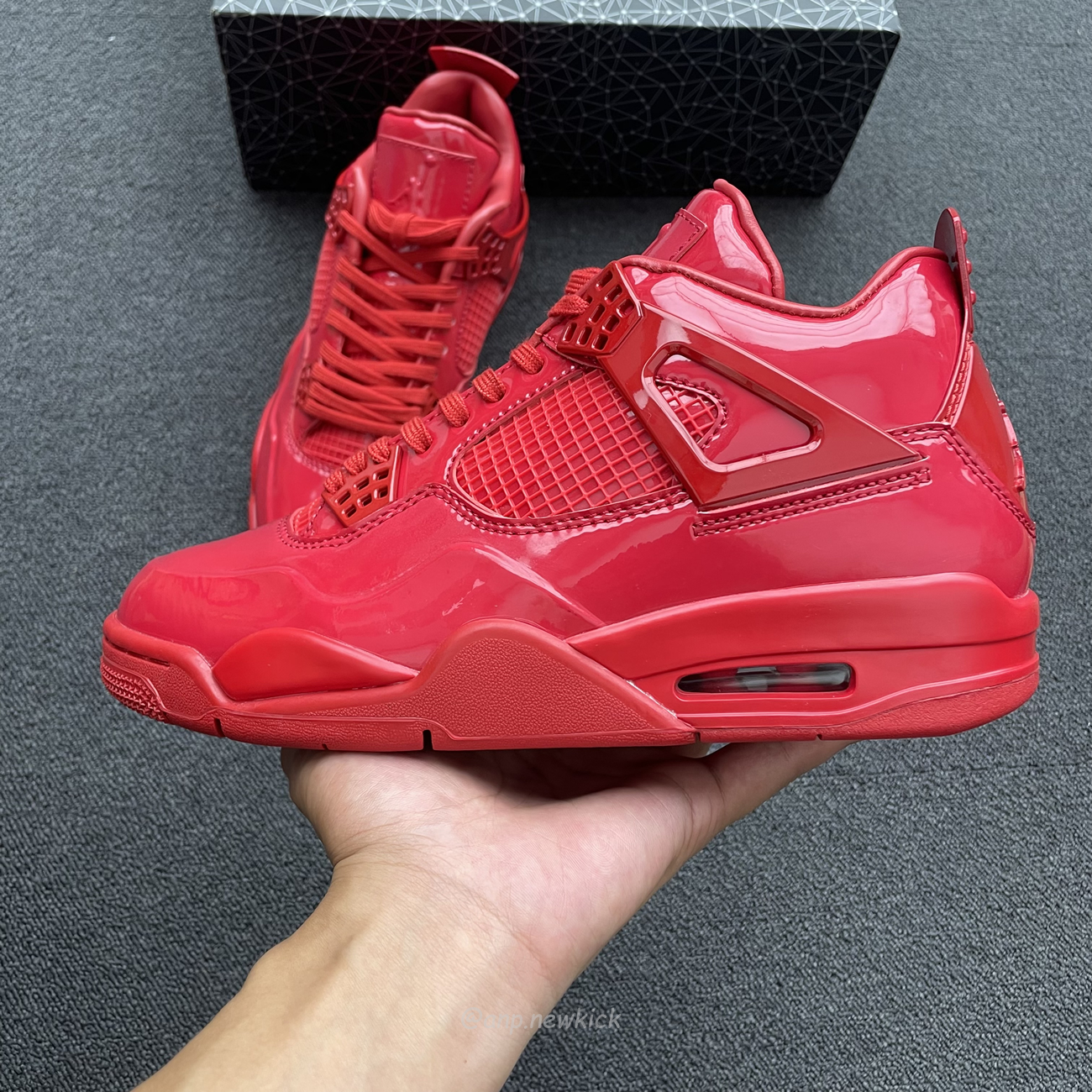 Air Jordan 4 Retro 11lab4 Red 719864 600 (8) - www.newkick.vip