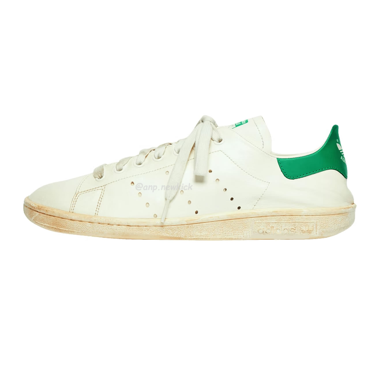 Adidas X Balenciaga Stan Smith Worn Out Off White Green 721835 Wbdv4 9703 (1) - www.newkick.vip