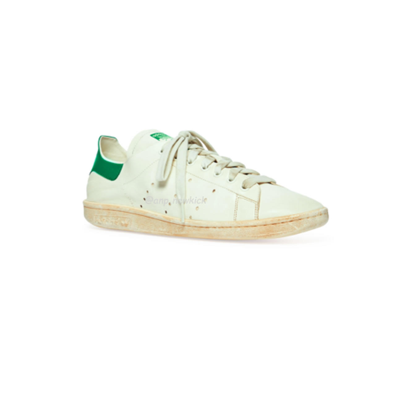 Adidas X Balenciaga Stan Smith Worn Out Off White Green 721835 Wbdv4 9703 (10) - www.newkick.vip