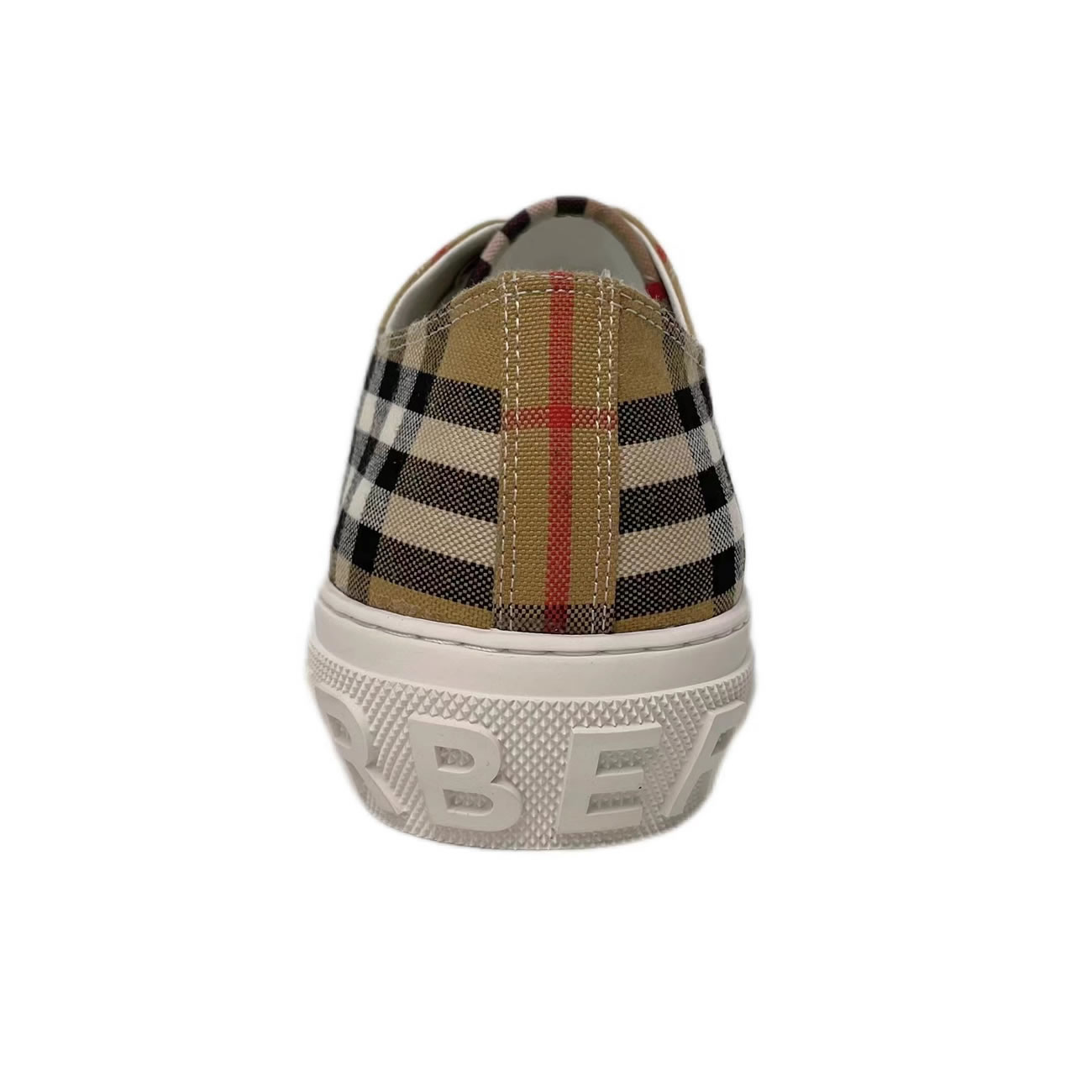Burberry Vintage Check Cotton Sneakers Archive Beige White W 80505061 (3) - www.newkick.vip Burberry Vintage Check Cotton Sneakers Archive Beige White W 80505061 (3) - www.newkick.vip