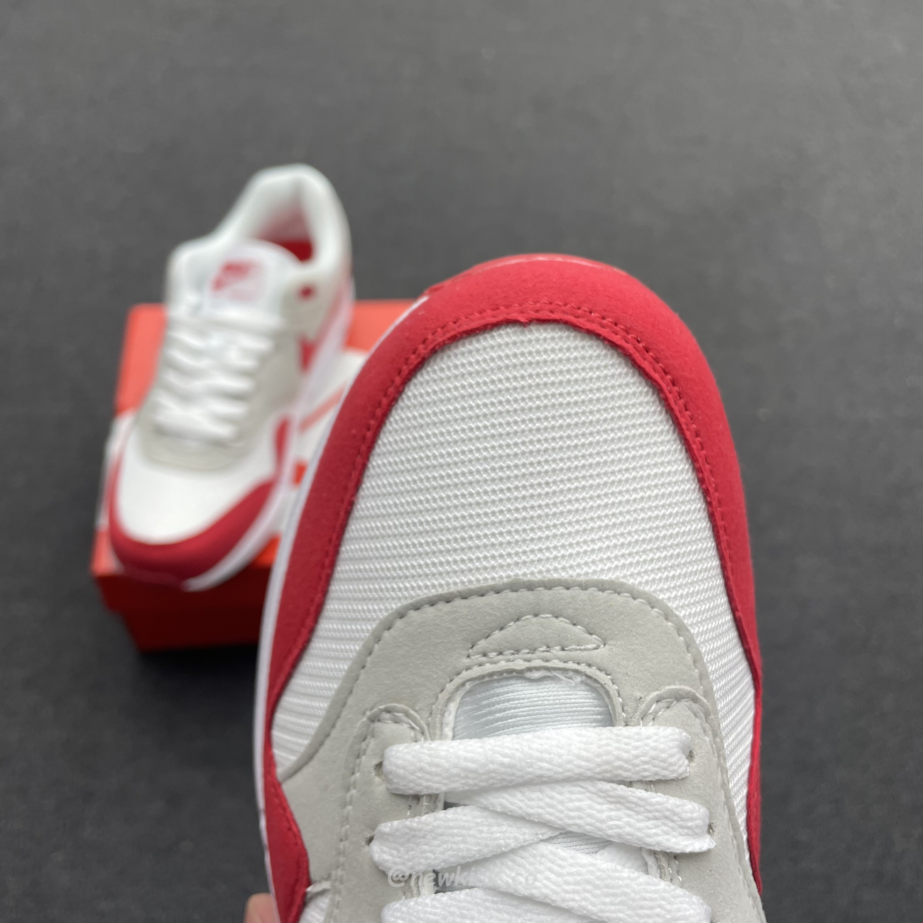 Nike Air Max 1 Anniversary Red 20172018 Restock Pair 908375 103(12) - www.newkick.vip Nike Air Max 1 Anniversary Red 20172018 Restock Pair 908375 103(12) - www.newkick.vip