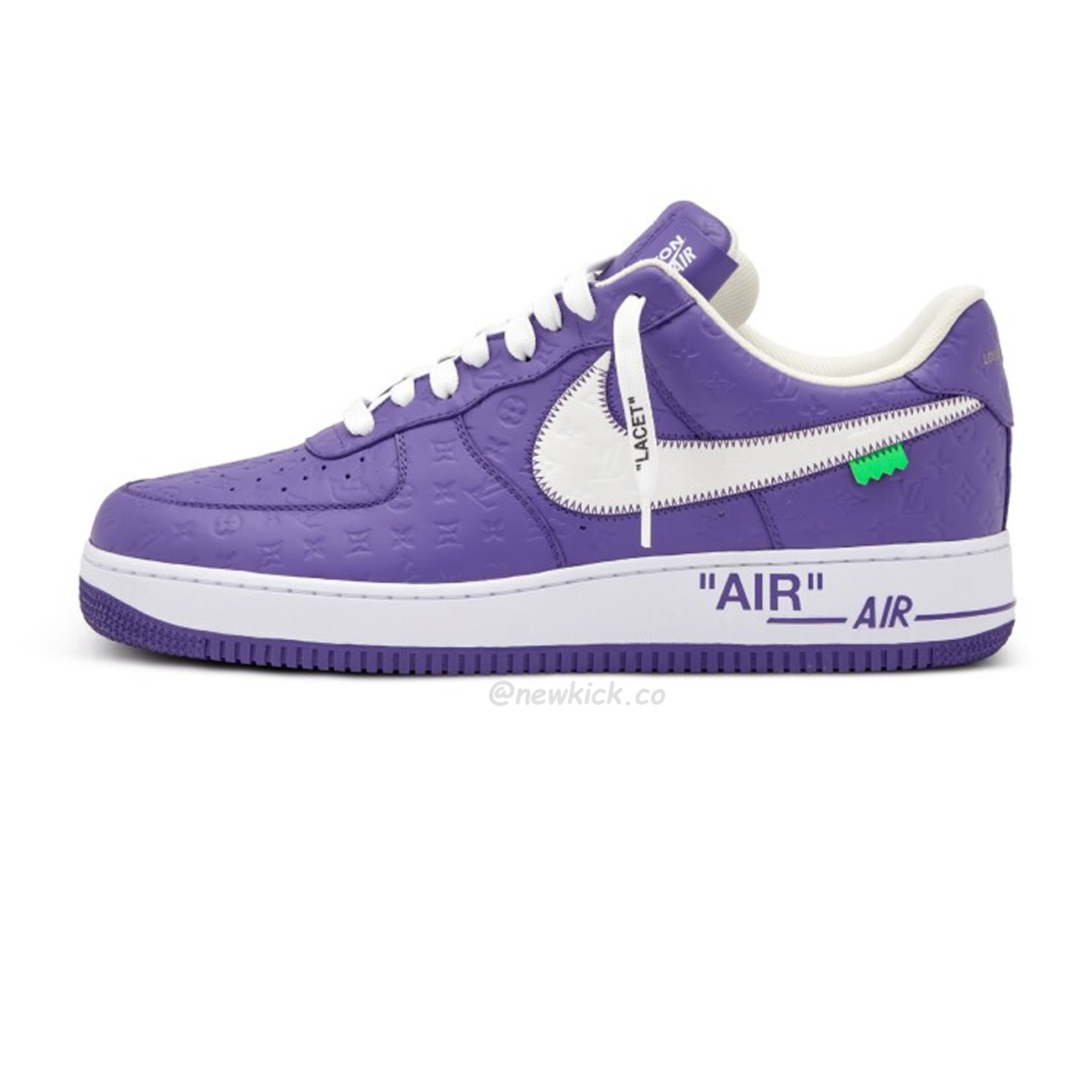 Lv X Nike Air Force 1 Low Purple (1) - www.newkick.vip