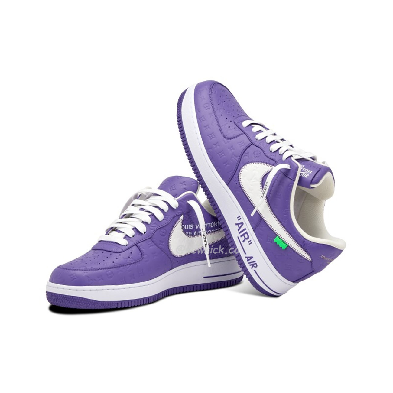 Lv X Nike Air Force 1 Low Purple (10) - www.newkick.vip