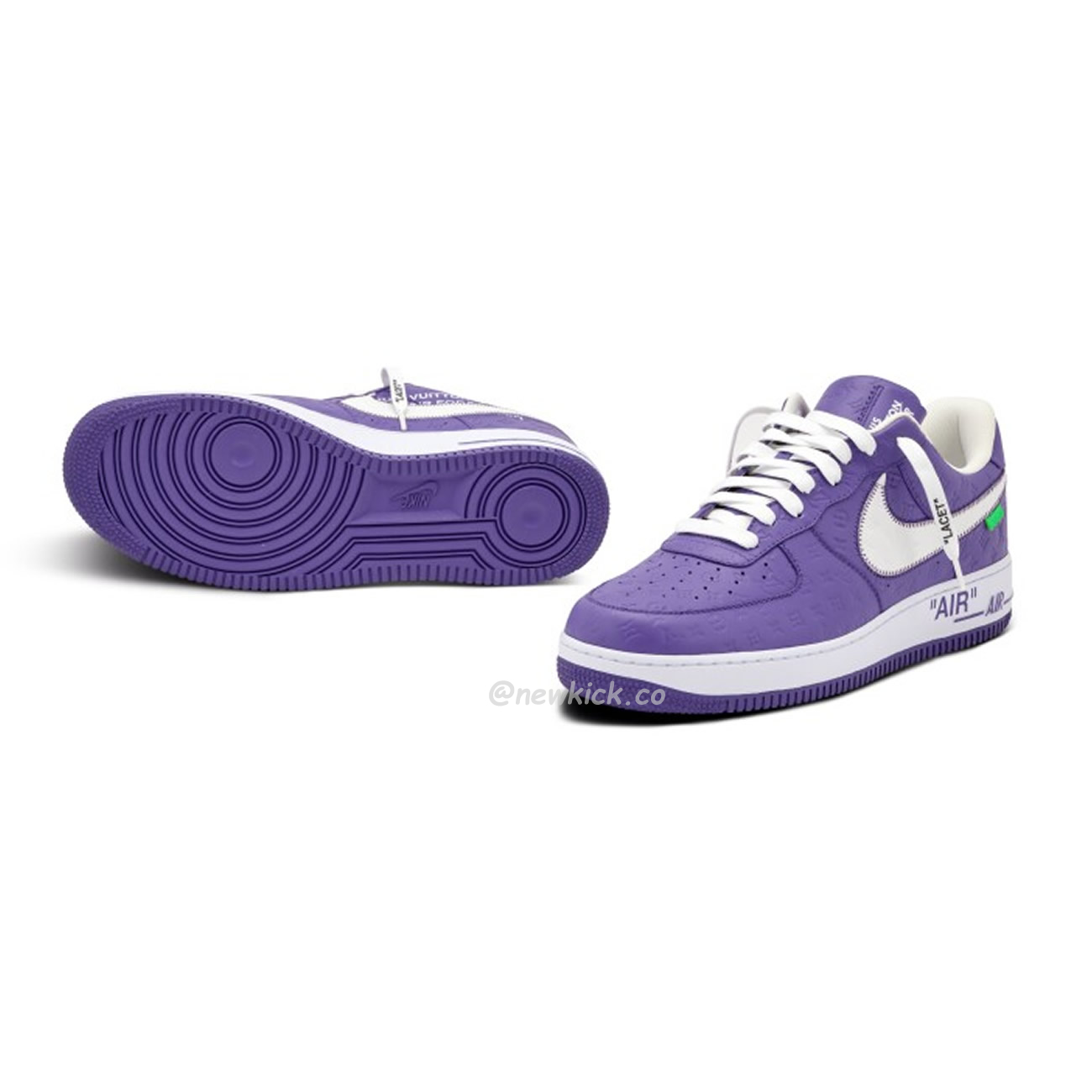 Lv X Nike Air Force 1 Low Purple (12) - www.newkick.vip
