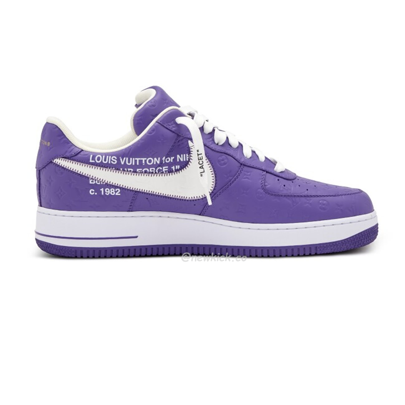 Lv X Nike Air Force 1 Low Purple (14) - www.newkick.vip