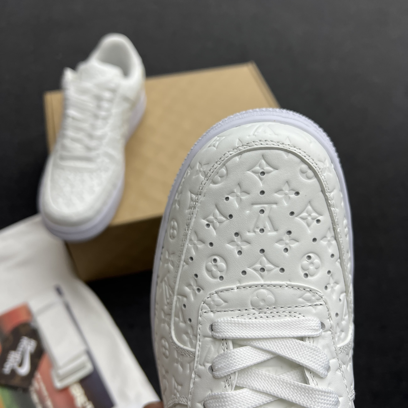 Lv X Nike Air Force 1 Low White Ae5u3bmi61m90 (10) - www.newkick.vip