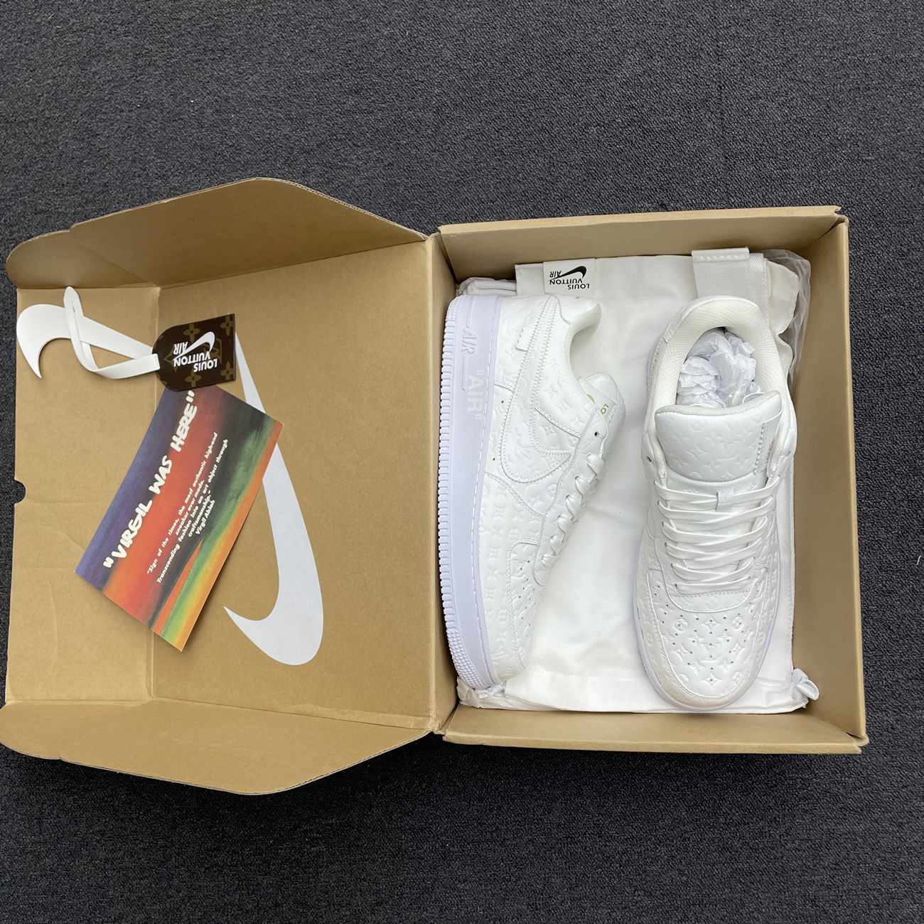 Lv X Nike Air Force 1 Low White Ae5u3bmi61m90 (11) - www.newkick.vip