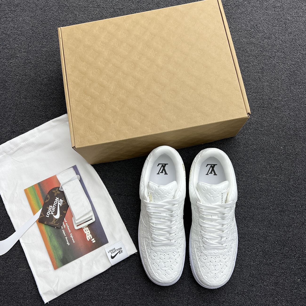 Lv X Nike Air Force 1 Low White Ae5u3bmi61m90 (2) - www.newkick.vip