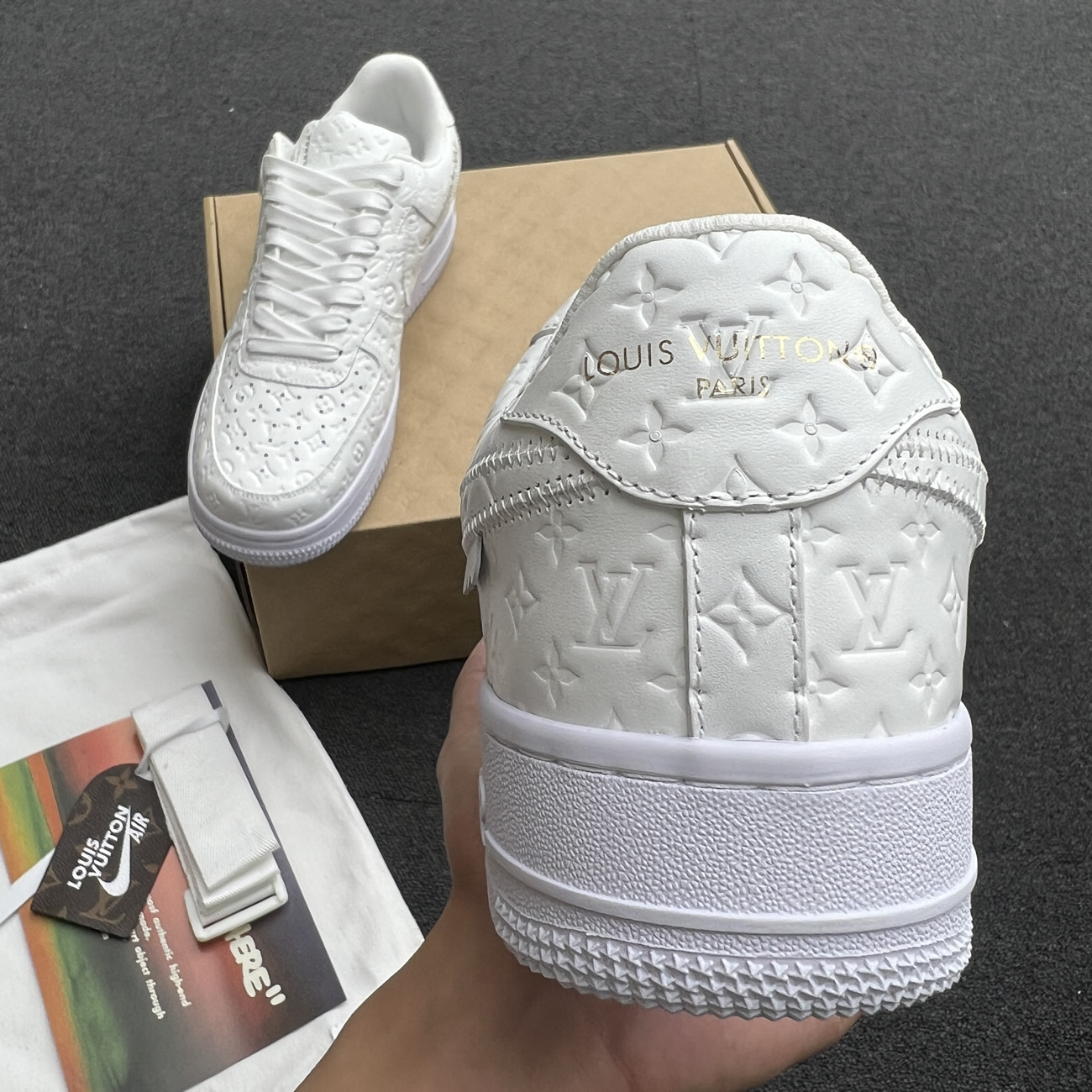Lv X Nike Air Force 1 Low White Ae5u3bmi61m90 (3) - www.newkick.vip