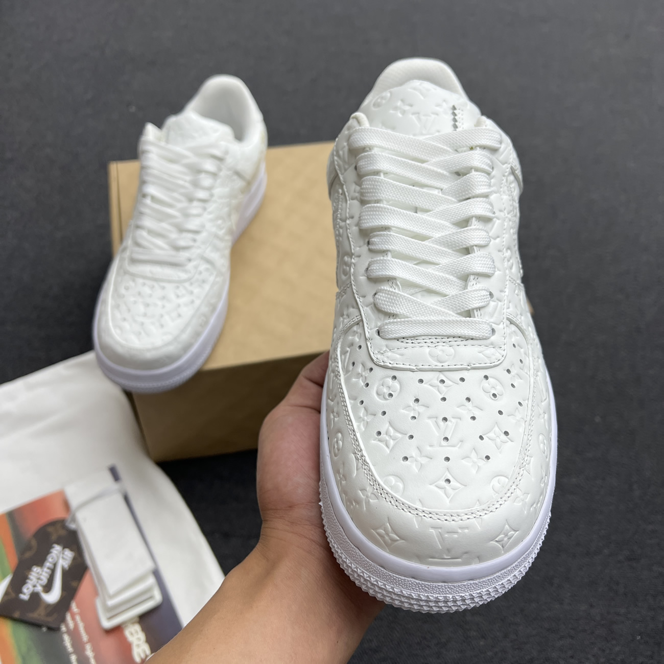 Lv X Nike Air Force 1 Low White Ae5u3bmi61m90 (4) - www.newkick.vip