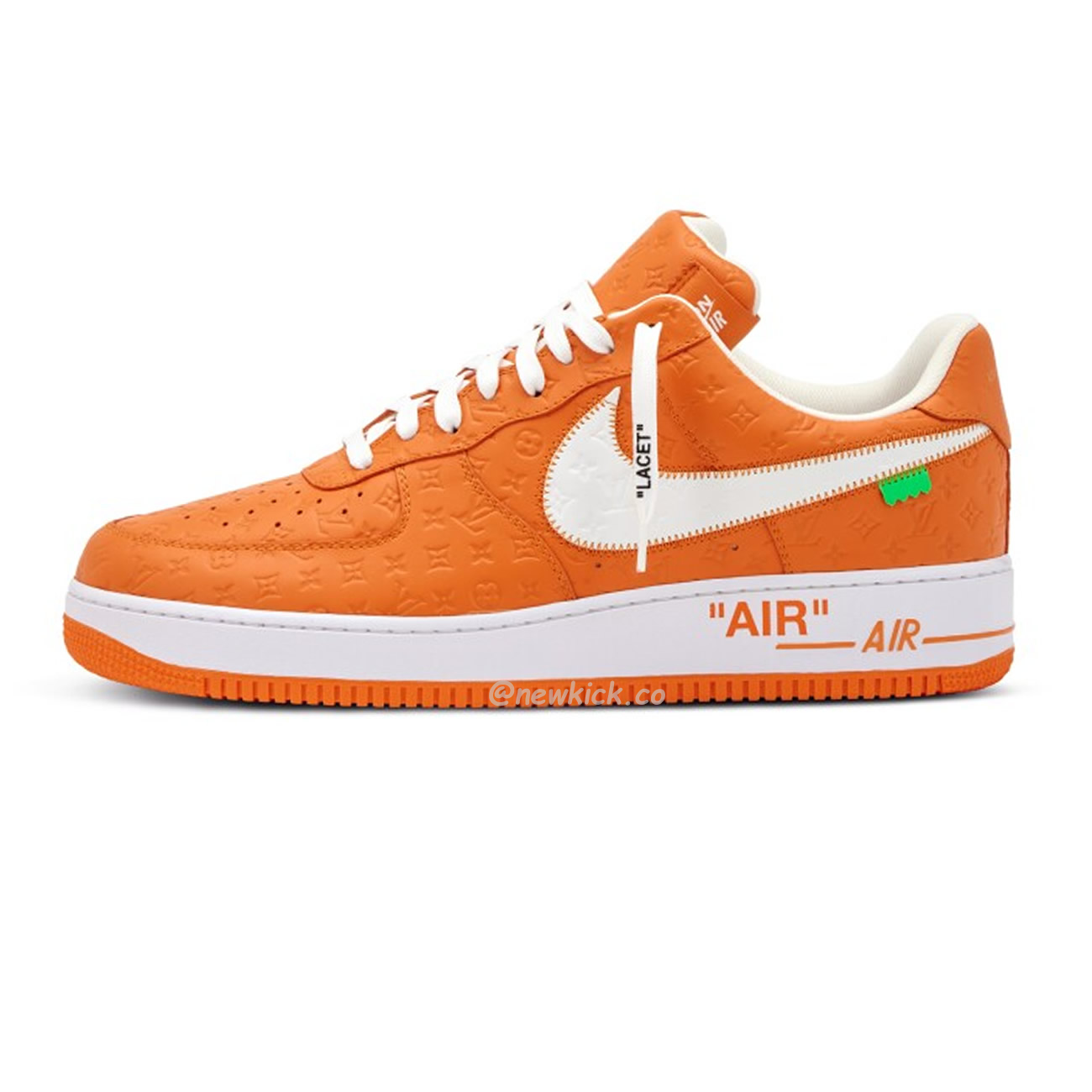 Lv X Nike Air Force 1 Low Orange (1) - www.newkick.vip