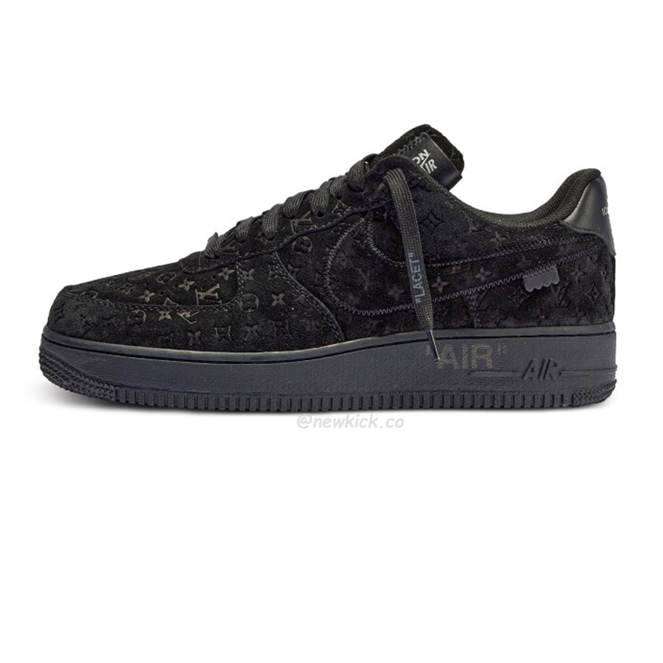 Louis Vuitton Nike Air Force 1 Low By Virgil Abloh Black (1) - www.newkick.vip