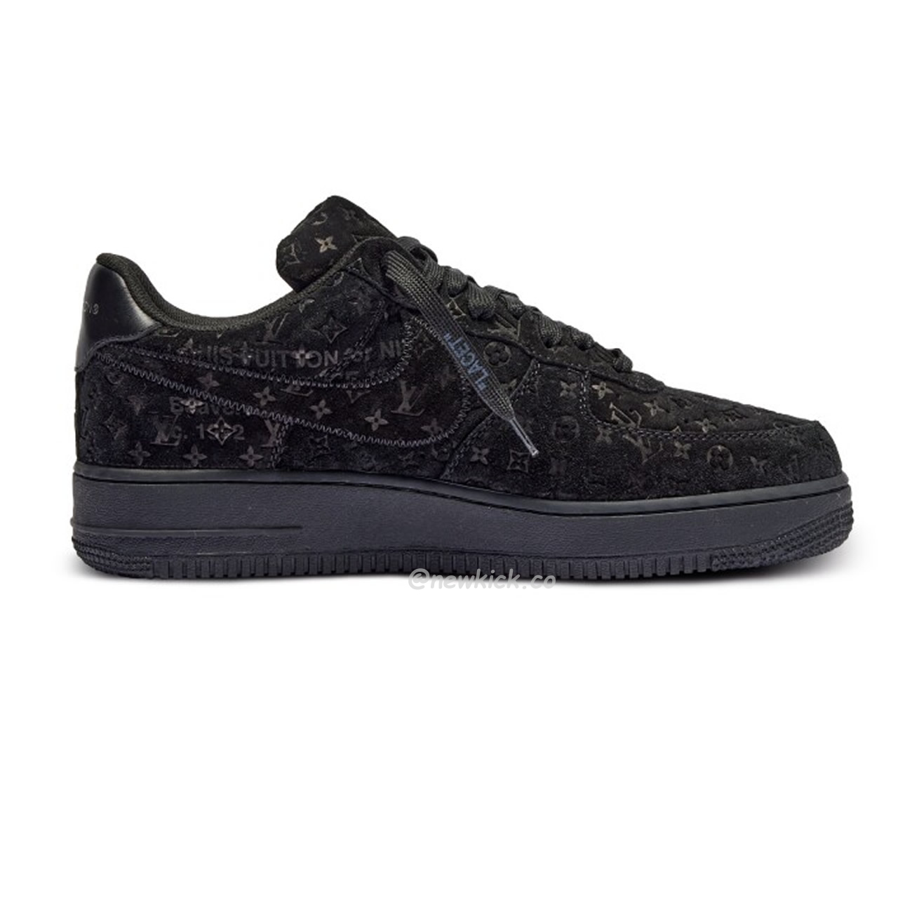 Louis Vuitton Nike Air Force 1 Low By Virgil Abloh Black (4) - www.newkick.vip