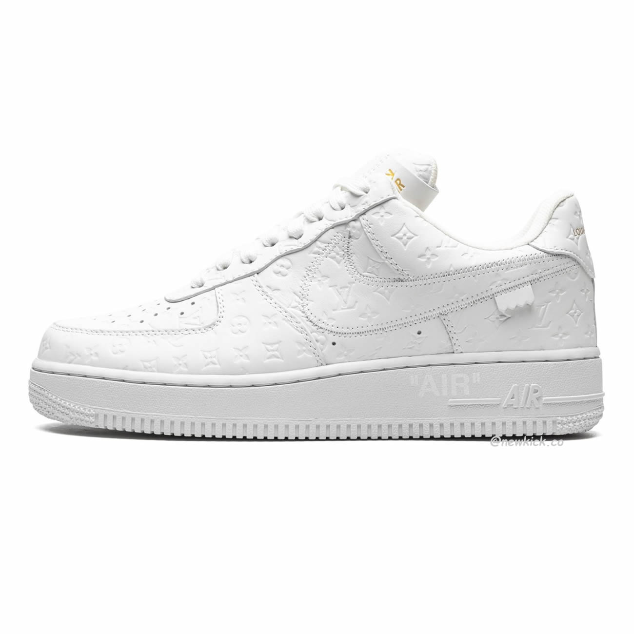 Louis Vuitton Nike Air Force 1 Low By Virgil Abloh White Green Royal (25) - www.newkick.vip