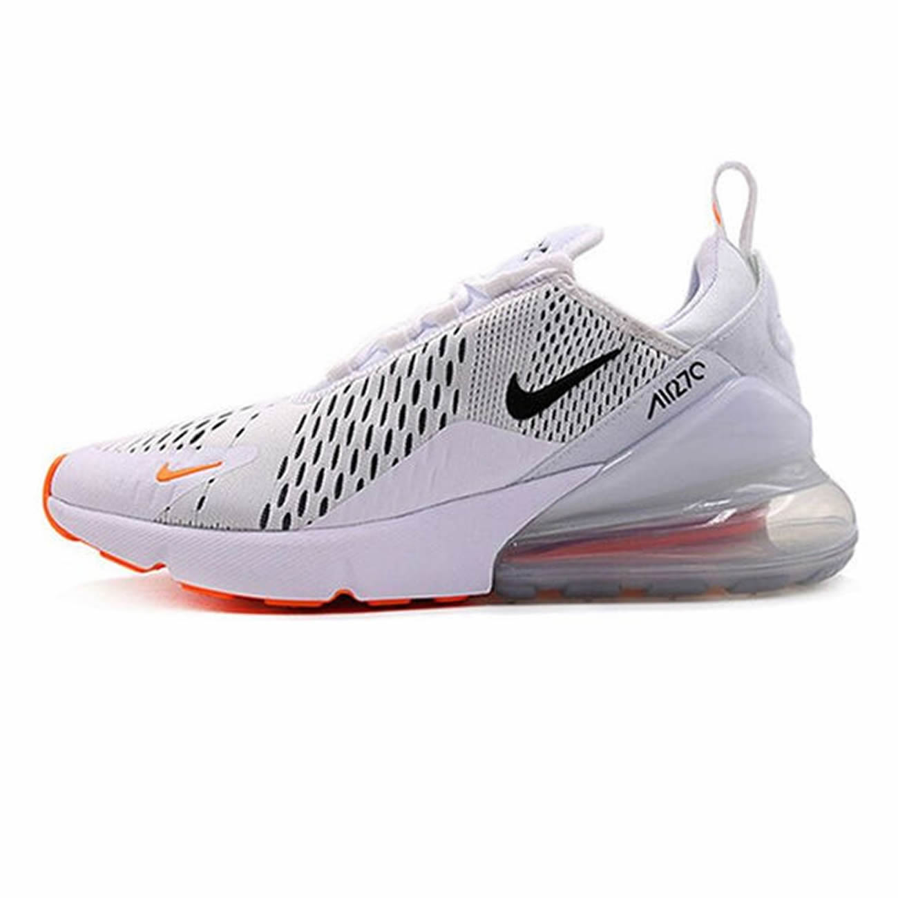 Nike Air Max 270 White Black Total Orange Ah8050 106 (1) - www.newkick.vip
