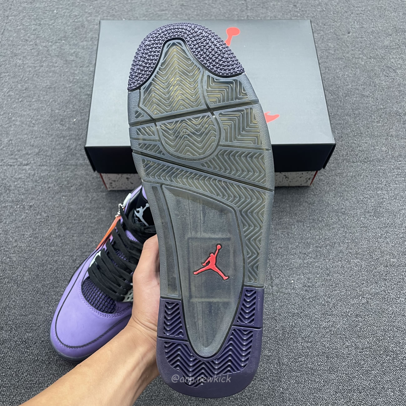 Air Jordan 4 Retro X Travis Scott Aj4 766302 (9) - www.newkick.vip