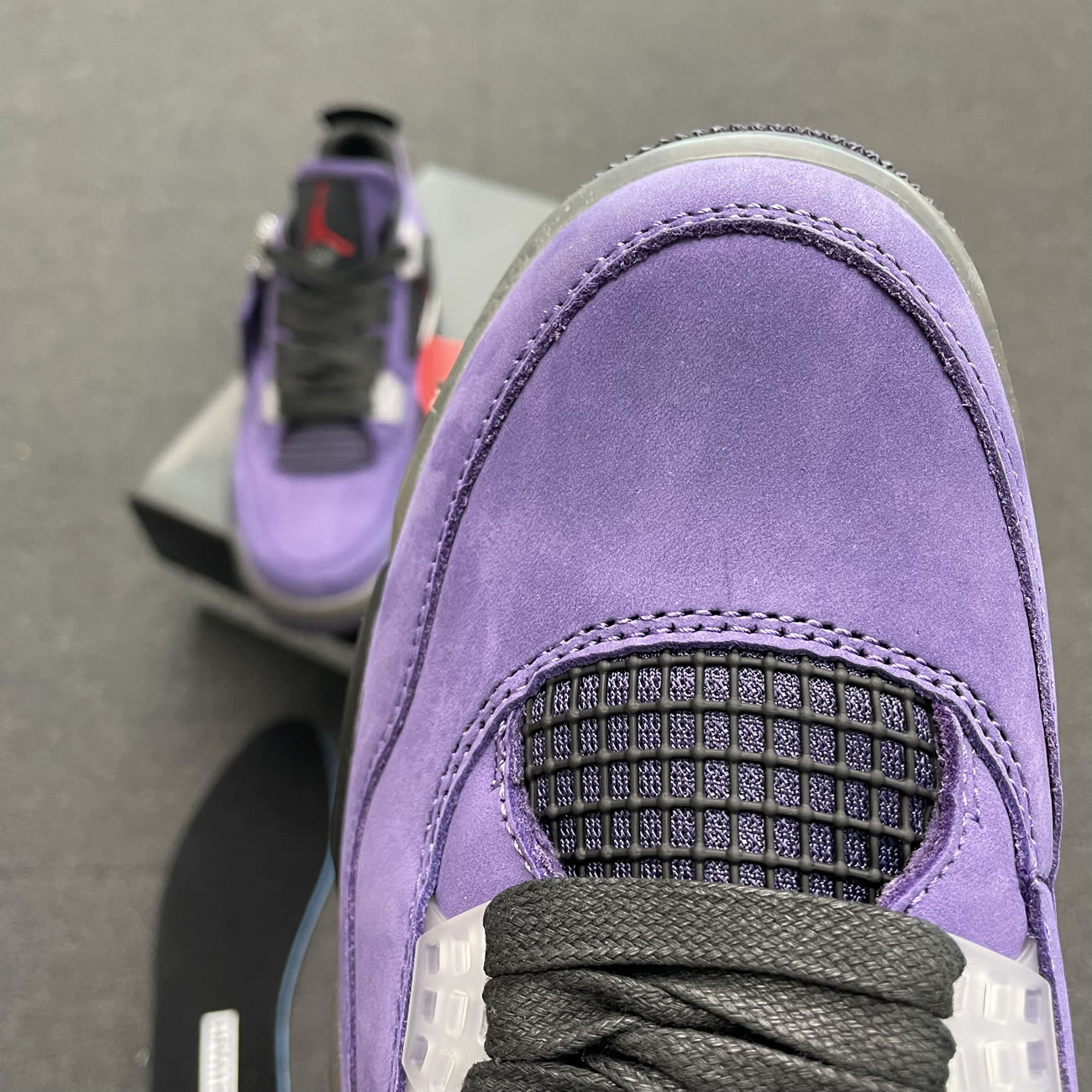 Travis Scott X Air Jordan 4 Retro Purple Aj4 766302 (5) - www.newkick.vip Travis Scott X Air Jordan 4 Retro Purple Aj4 766302 (5) - www.newkick.vip