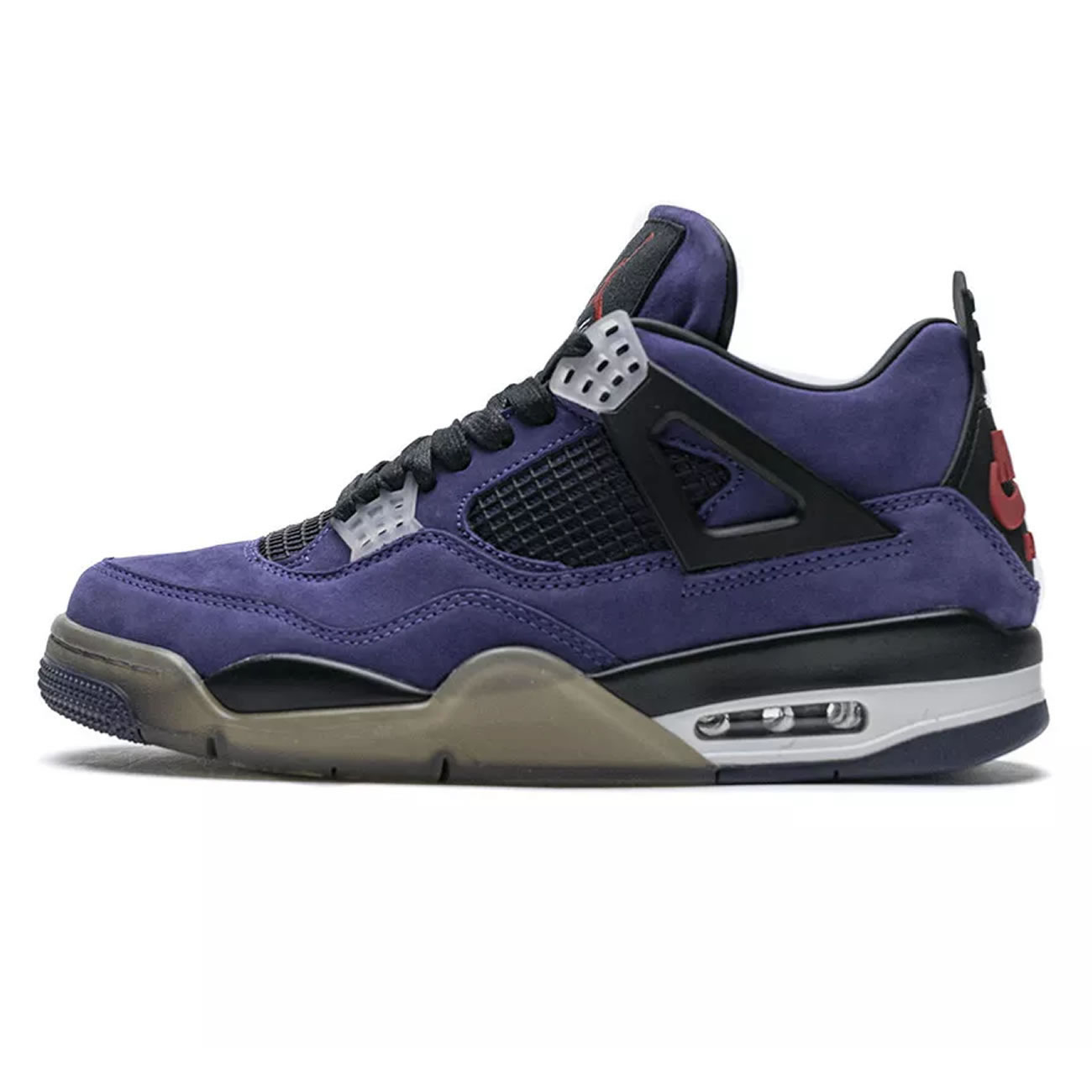 Travis Scott X Air Jordan 4 Retro Purple Aj4 766302 (1) - www.newkick.vip