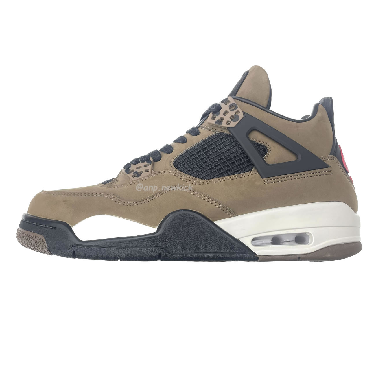 Air Jordan 4 X Travis Scott Olive Grey Black Aj4 882335 (1) - www.newkick.vip