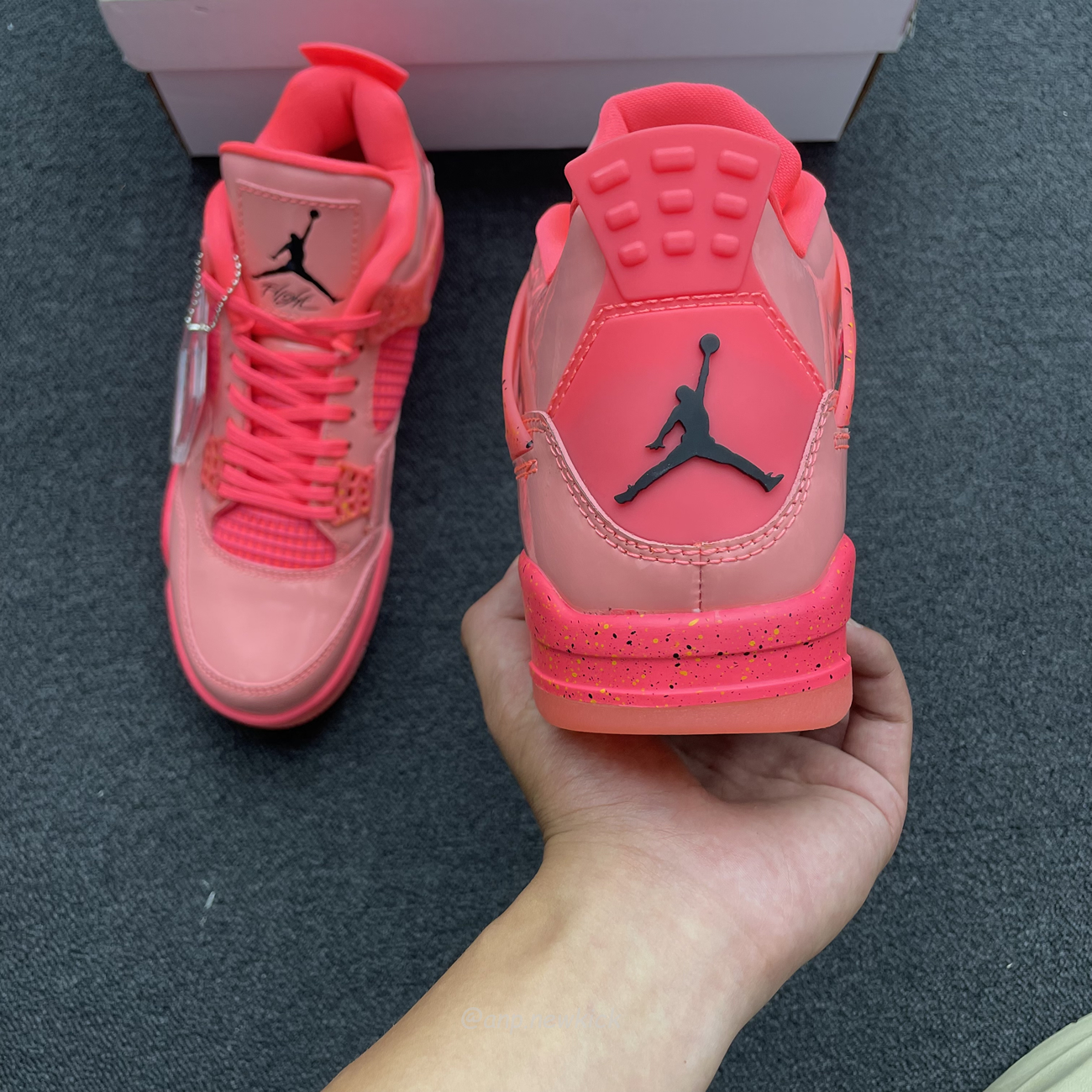Air Jordan 4 Retro Hot Punch Aq9128 600 (3) - www.newkick.vip