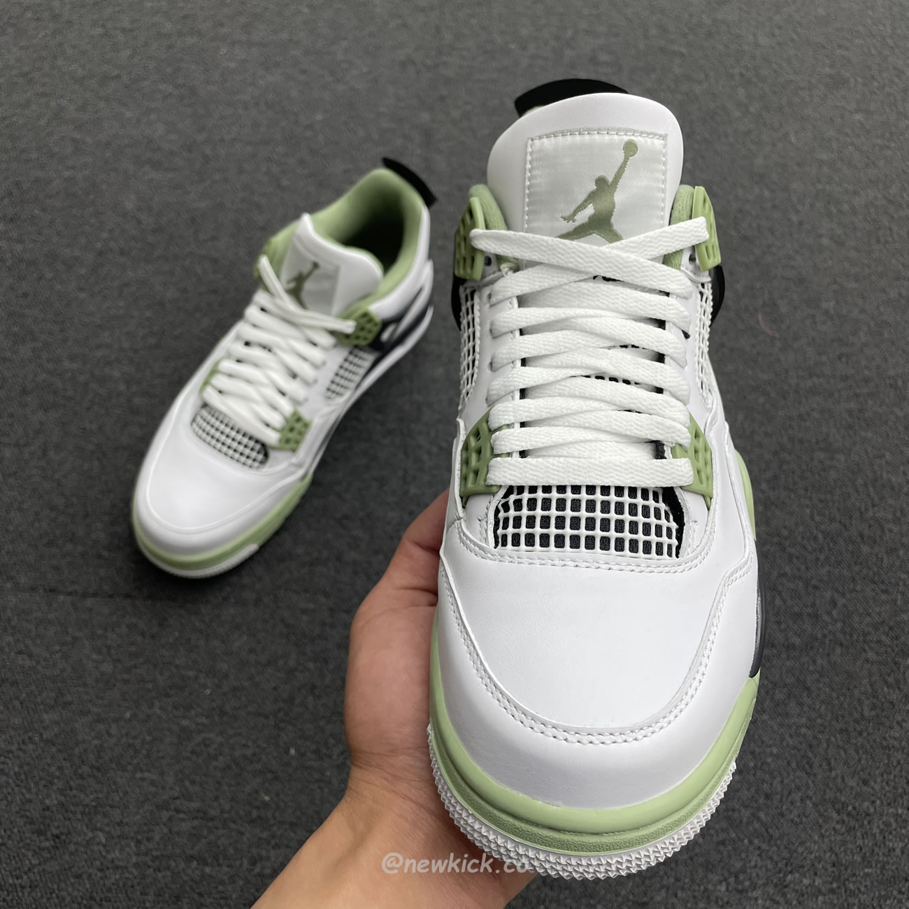 Air Jordan 4 Retro Seafoam Aq9129 103 (24) - www.newkick.vip