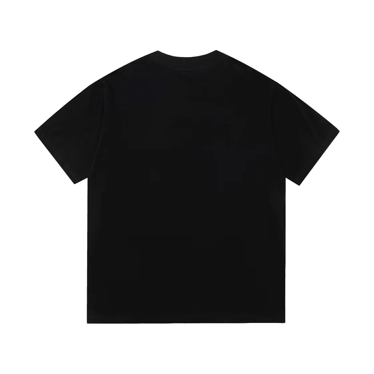 Burberry Logo Print Cotton Oversized T Shirt Black Blue White Aw22 (5) - www.newkick.vip