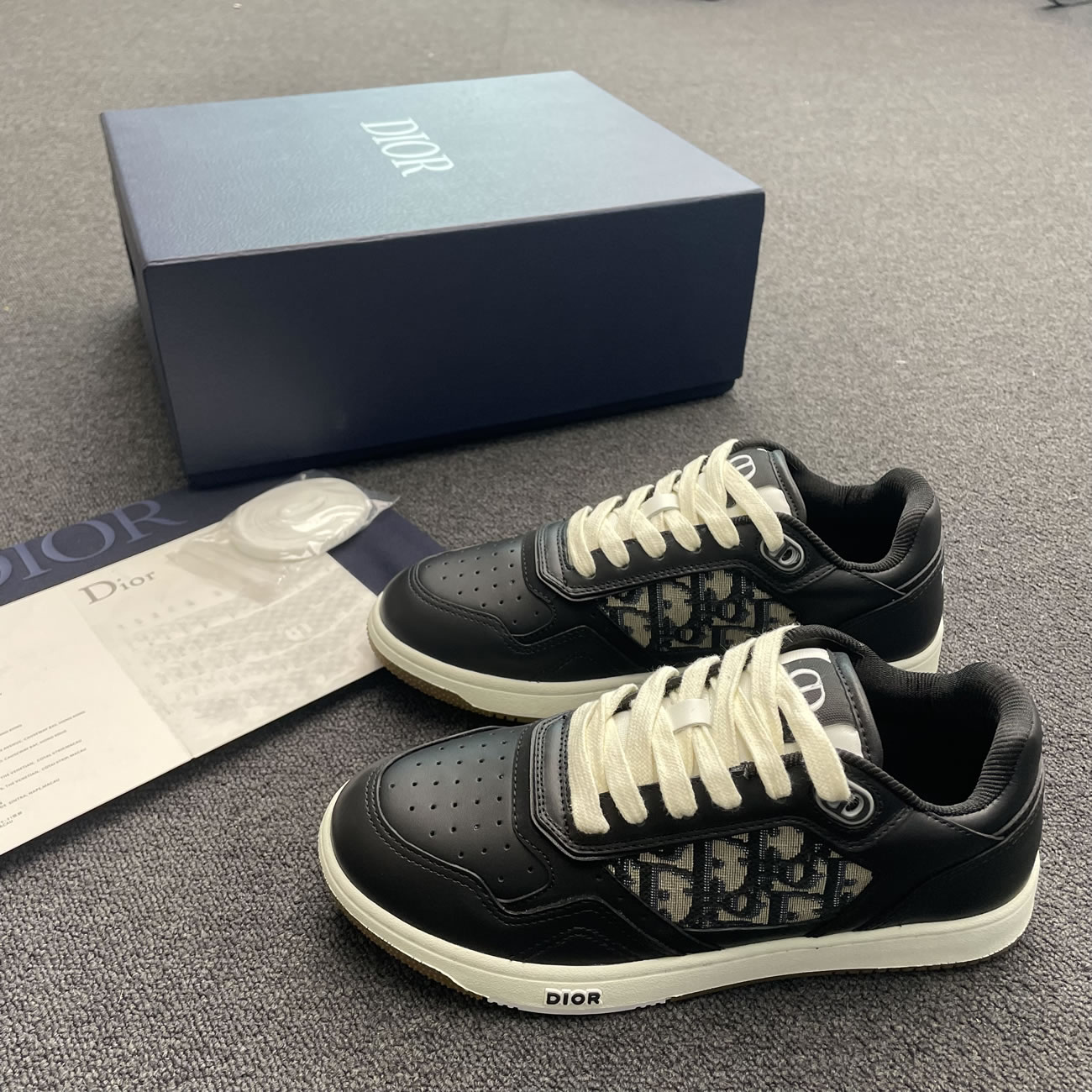 Dior B27 Low Gray White Beige Black 3sn272zir H165 H173 H965 H068 (7) - www.newkick.vip