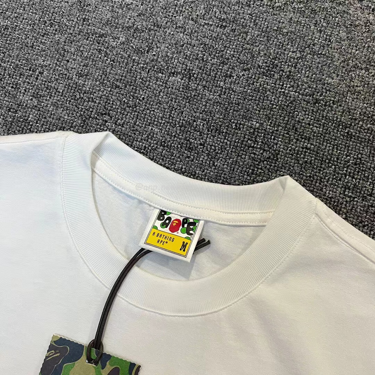 Bape Color Camo Big Ape Head Tee White Black White Green (7) - www.newkick.vip Bape Color Camo Big Ape Head Tee White Black White Green (7) - www.newkick.vip